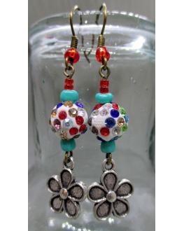 Flower 4 earrings