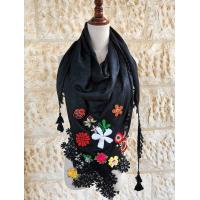 Keffiyeh scarf with Embroidery 