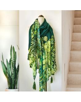 long scarf ... Generous Green