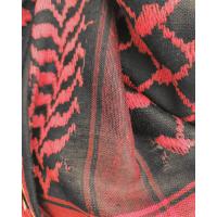 Keffiyeh scarf with Palestinian Embroidery 