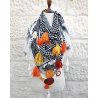 Spring Flower Keffiyeh Scarf