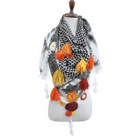 Spring Flower Keffiyeh Scarf