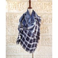 Keffiyeh Scarf with Tweed