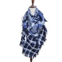 Keffiyeh Scarf with Tweed