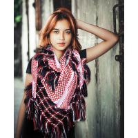 Keffiyeh Scarf with Tweed