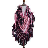 Keffiyeh Scarf with Tweed