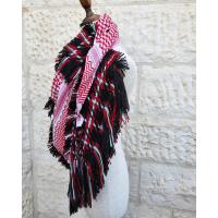 Keffiyeh Scarf with Tweed