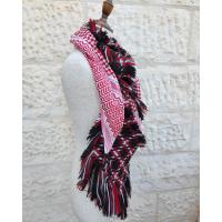 Keffiyeh Scarf with Tweed