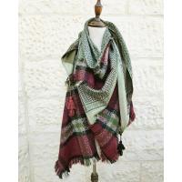 Keffiyeh Scarf with Tweed