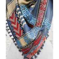  Keffiyeh scarf with Palestinian Embroidery and strases 