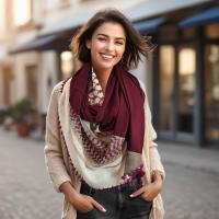 Keffiyeh Infinity  Scarf