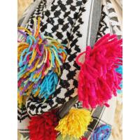 Spring Flower Keffiyeh Scarf