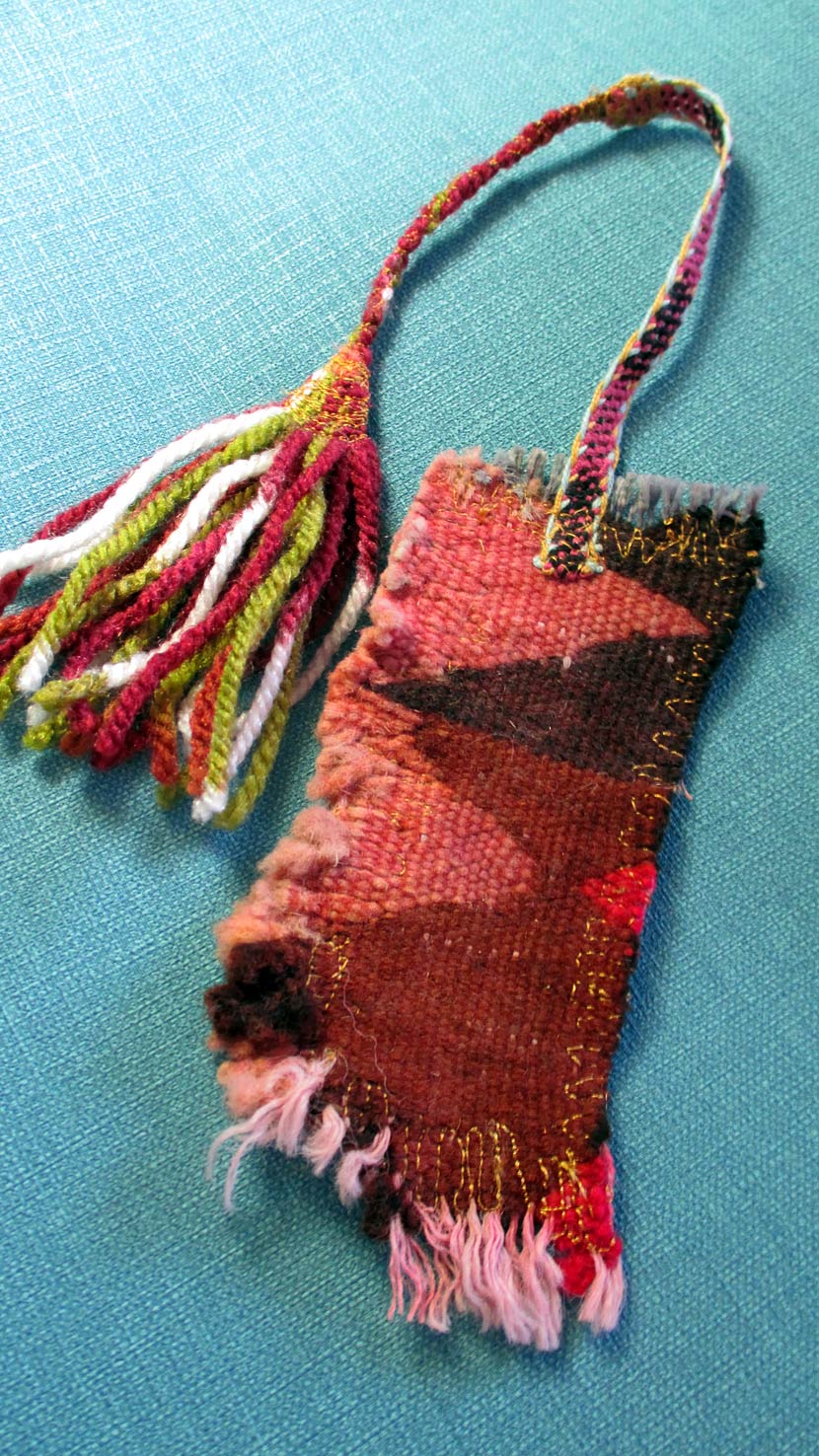 Bookmark ... from a vintage handmade carpet  