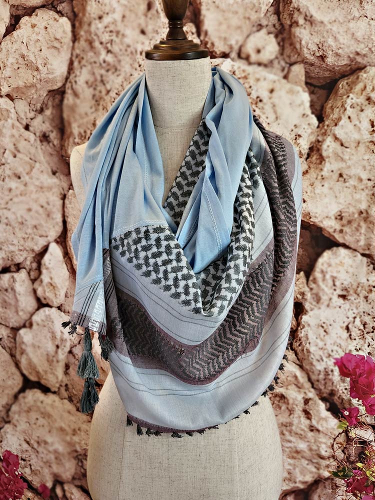 Keffiyeh Infinity  Scarf