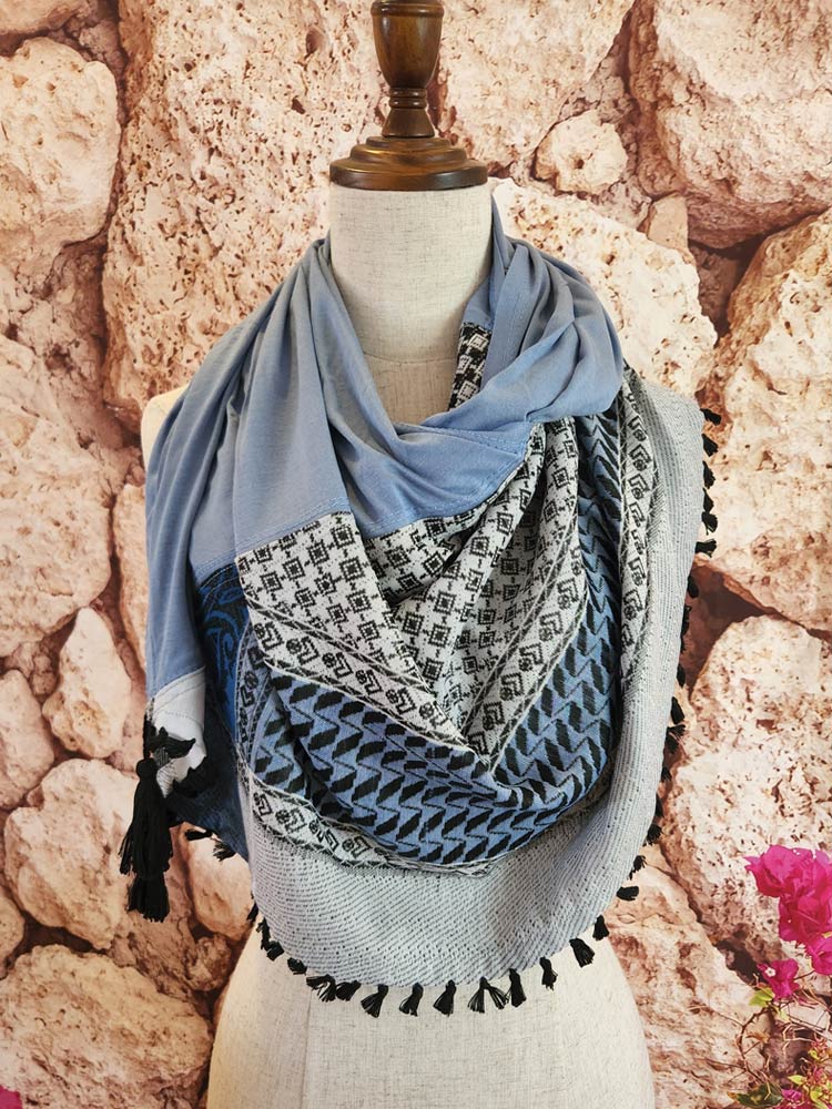 Keffiyeh Infinity  Scarf